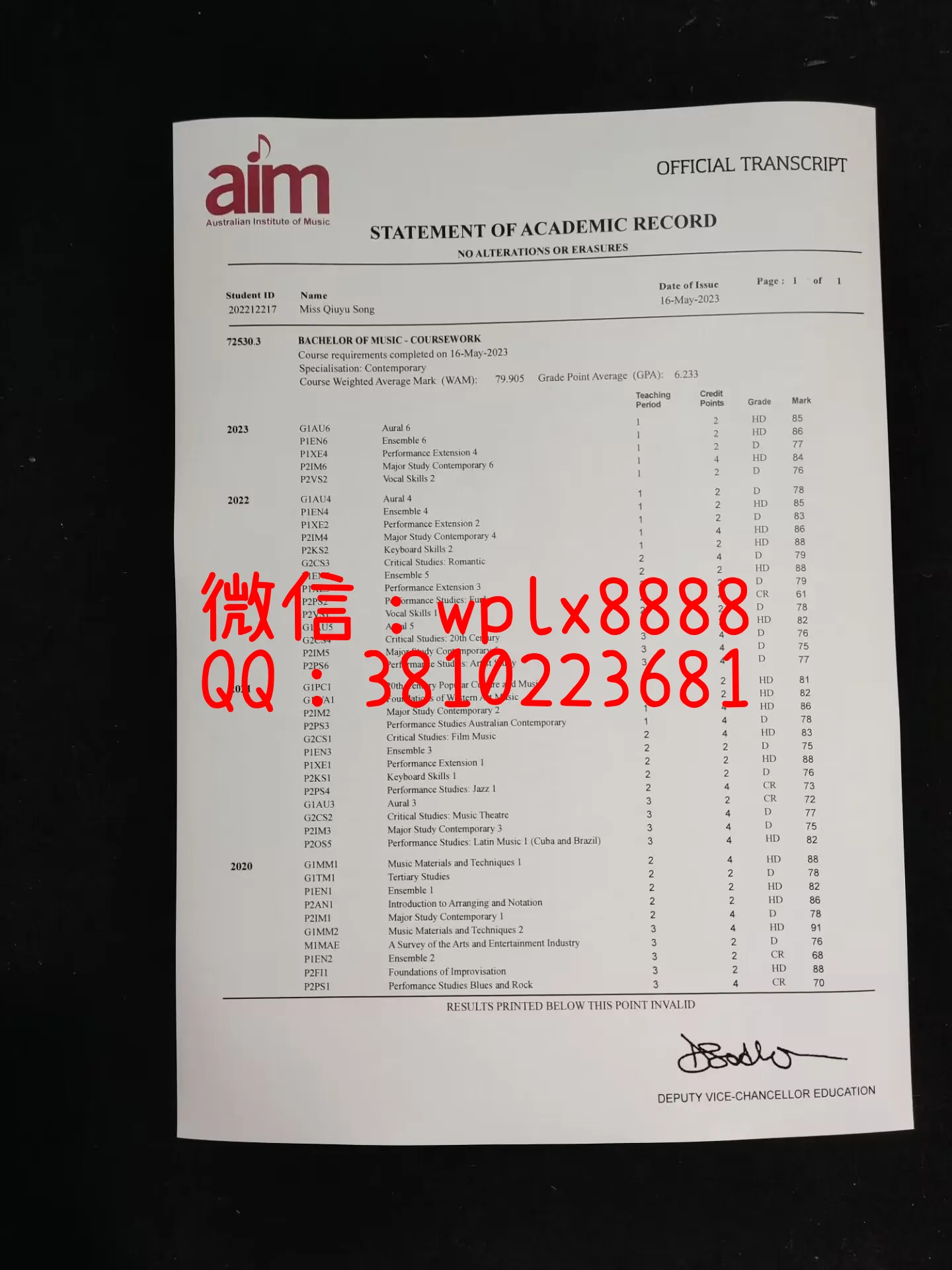 澳大利亚音乐学院