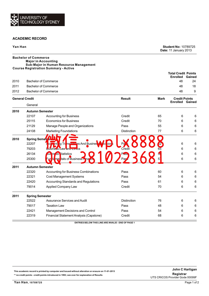 澳大利亚悉尼科技大学