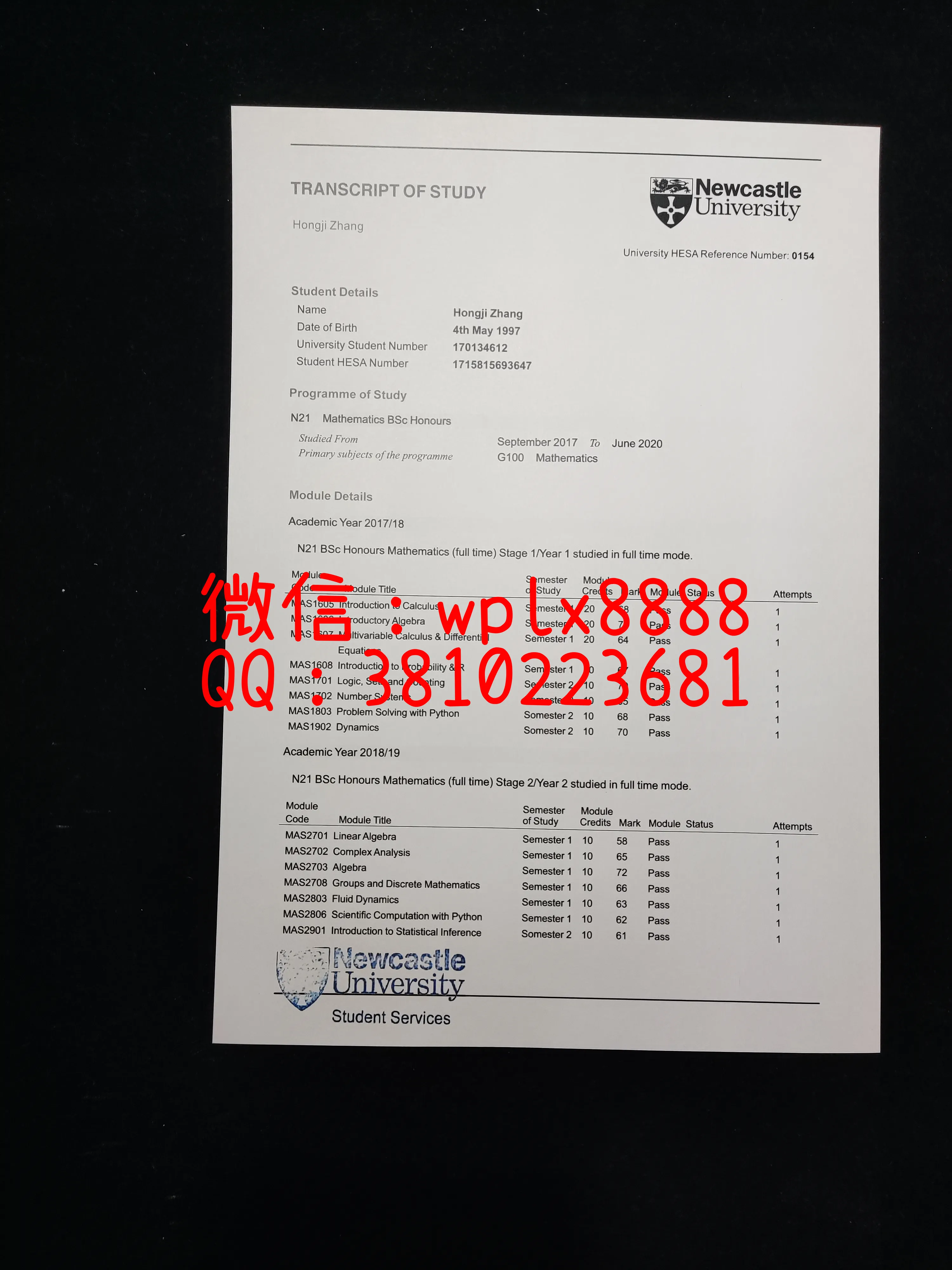纽卡斯尔大学